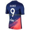 Original Fußballtrikot Atlético Madrid Luis Suarez 9 Auswärtstrikot 2021-22 Für Herren